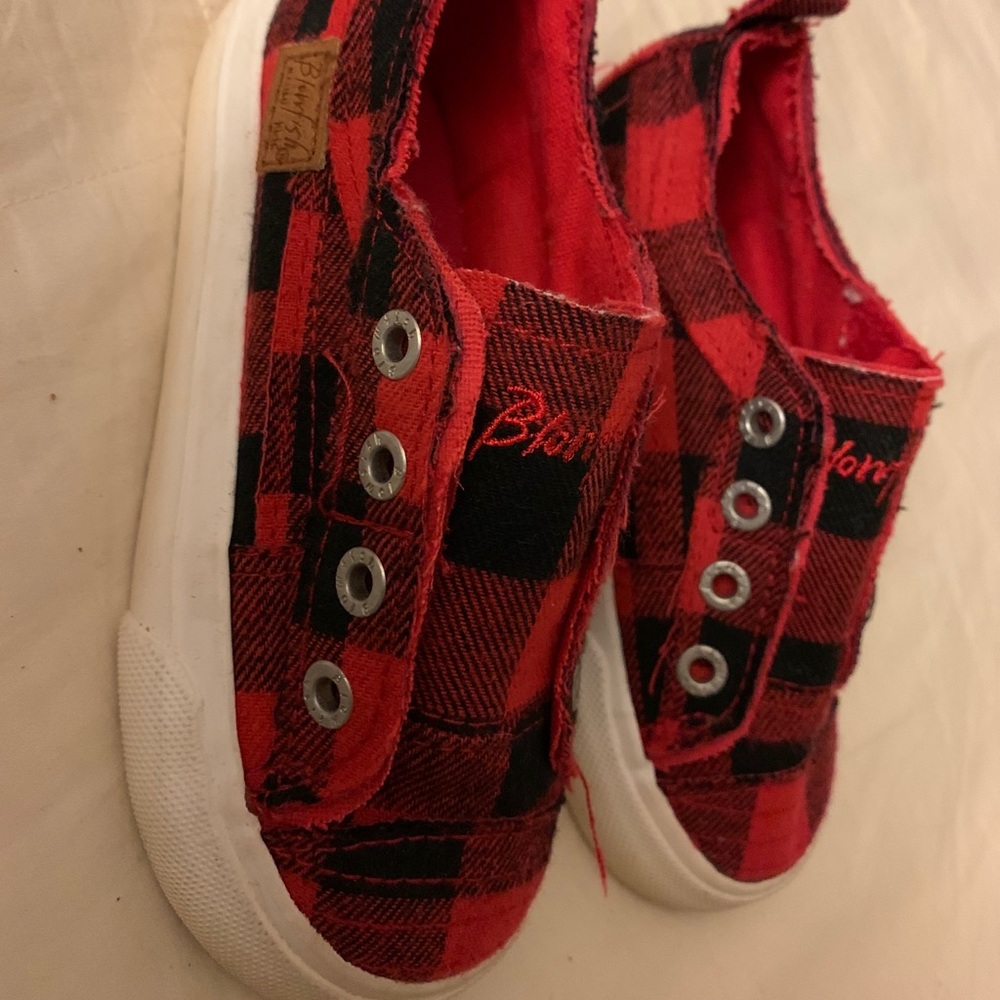 Toddler plaid blowfish sneakers (Toddler 8)